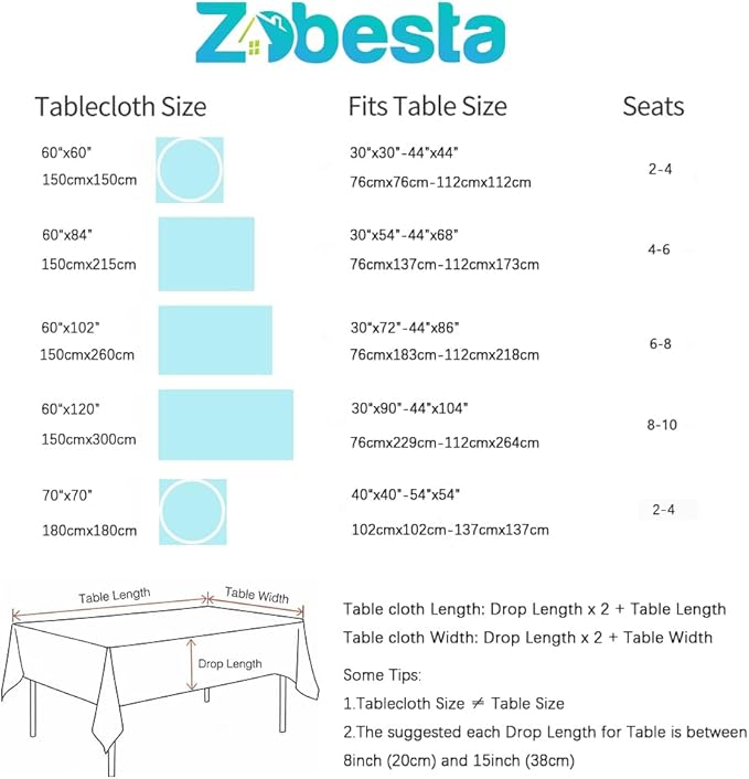 Zobesta Linen Table Cloth Rectangle Tables 60 x 120 Inch, Cotton Linen Burnt Orange Tablecloth Washable Farmhouse Soft Fall Tablecloth for Outdoor, Party, Holiday, Picnic, Dining