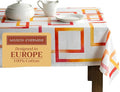 Maison d' Hermine Table Cloth Rectangle Table 100% Cotton 60 x 120 Inches Tablecloth Reusable Decorative for Dining Room Farmhouse Home Valentines Day Decorations Spring Summer - Summer Maze