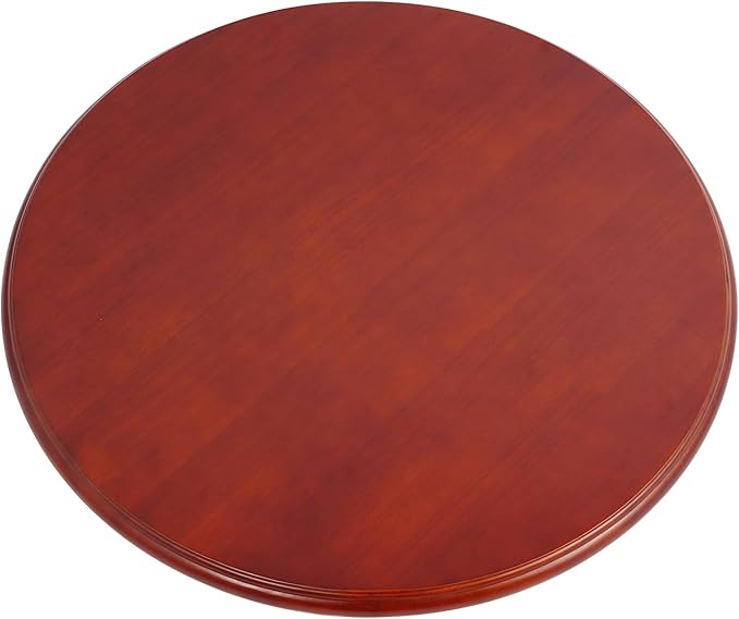 27.56in Wooden Lazy Susan, 360°Rotating Dining Table Turntable, Large Serving Tray Organizer for Family Dinners Banquets Restaurants Kitchen Dining Room