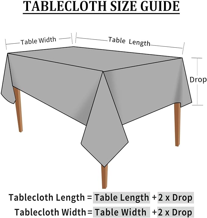 Smiry Rectangle Table Cloth, Waterproof Heavy Duty Vinyl Tablecloths, Wipeable Washable Table Cover for Kitchen and Dining Room (Brown, 70" X 120")