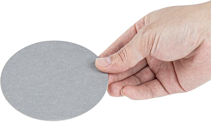 Restaurantware Paper Coasters 1000 Pack of 4 Inch Disposable Beverage Coasters Absorbent for Hot and Cold Drinks Gray Coffee Cup Essentials for Table Decor, Kitchen, Home Patio or Living Room