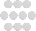 10 Round Foam Bud Coasters Pack, 4 inch - PU Foam, Party Favor - White