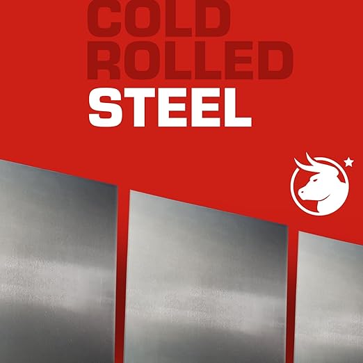 Metoro 16-Gauge Mild CRS Steel Sheet - Formable, Weldable, Magnetic, Smooth Surface - Industrial-Grade Metal Plate for DIY Projects, Fabrication, and More. (2, .060 x 12 x 8)