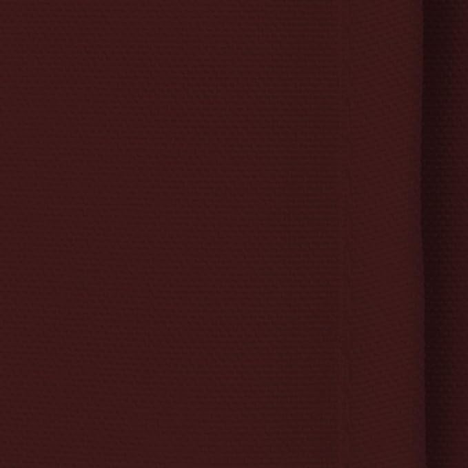 Lann's Linens 70 x 120 Inch Rectangular Tablecloth, Washable Polyester Fabric Table Cloth for Dining Tables, Parties, Restaurants, Weddings - Burgundy