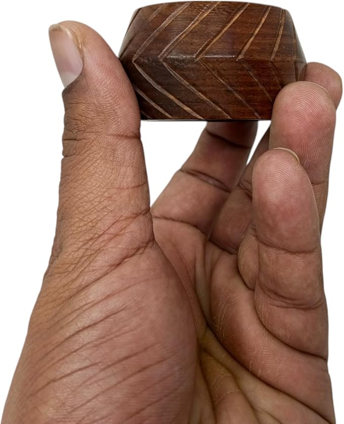 Wooden Napkin Rings Handcrafted Natural Wood Napkin Rings Decorations Christmas Ornaments Best for for Table Décor, Dinner Party, Wedding Party, Dining Parties, Table Decoration (12)