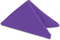 Polyester Cloth Napkins - Washable Soft Table Linens - Durable & Elegant for Dining, Restaurants, Weddings, Events, Rentals, Banquets, & Parties - Premium Quality Set of 250, Purple, 20"x20"