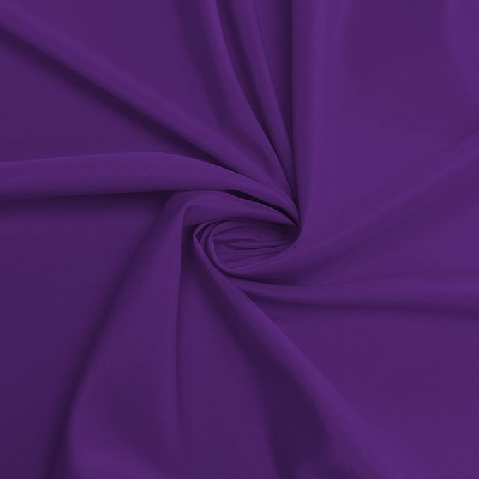 sancua Rectangle Tablecloth - 54 x 78 Inch - Stain and Wrinkle Resistant Washable Polyester Table Cloth, Decorative Fabric Table Cover for Dining Tables, Buffet Parties and Camping, Purple