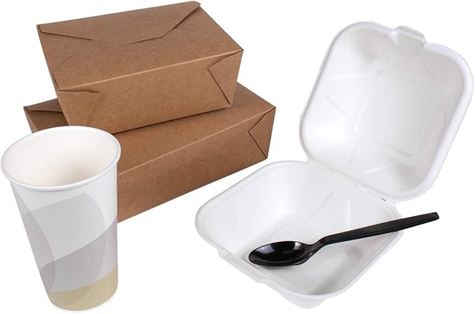 Karat [1,000 ct] Heavy Duty Plastic Spoons Individually Wrapped – Sturdy Disposable Spoons for Break Rooms & Parties – Strong, Firm for Sanitary Use | Black