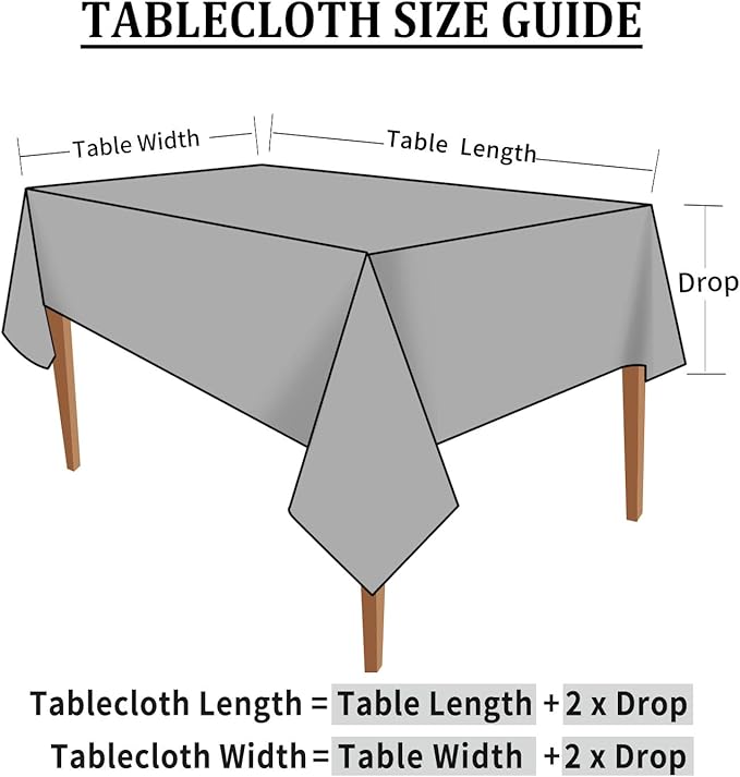 Smiry Rectangle Table Cloth, Waterproof Heavy Duty Vinyl Tablecloths, Wipeable Washable Table Cover for Kitchen and Dining Room (Brown, 60" X 120")