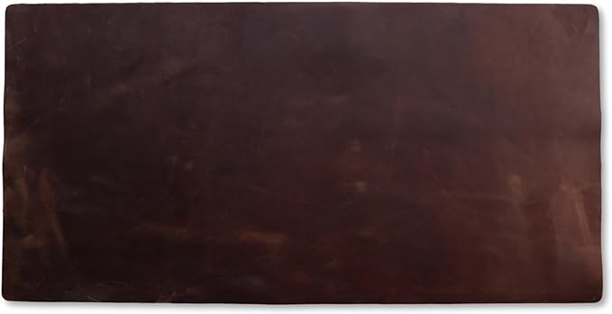 Genuine Leather Desk Pad, Office Desk Mat, Large Desk Blotter, Desk Protector, and Mouse Pad – 31.5" x 15.75" (1.8-2.0 mm) Mocha, Waterproof, Premium Quality for Desk Surface Protection and Comfort.