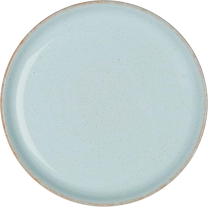 Denby - Heritage Pavillion Medium Plate - 8.25in Blue Scratch & Chip Resistant Dinner, Lunch, Salad Plate For Everyday Use - Ceramic Stoneware Tableware Dish - Dishwasher & Microwave Safe