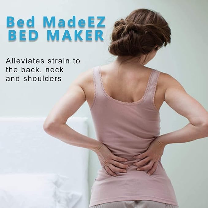 Mattress Lifter & Bed Maker Tool for Changing Bed| Patented & Made in USA | Lifts & Holds The Mattress, Tucks Sheets, Removes Sheets, Bed Skirts and More