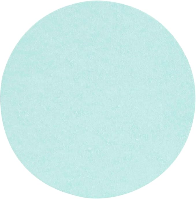 Restaurantware Paper Coasters 100 Pack of 4 Inch Disposable Beverage Coasters Absorbent for Hot and Cold Drinks Turquoise Coffee Cup Essentials for Table Decor, Kitchen, Home or Living Room