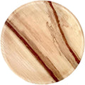 NEATtable Palm Leaf Plates | Disposable & Compostable | Eco Friendly & 100% Natural | Great for Outdoor Events, Wedding, Party, Barbecues | 6-inch Round Plate, Pack of 25