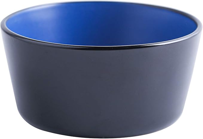 SERVICE FOR 8 - Total of 32 pieces including 8 dinner plates (10”), 8 salad plates (7.5”), 8 bowls (5.75”), and 8 mugs (12 oz), making it the perfect set to service 8 people