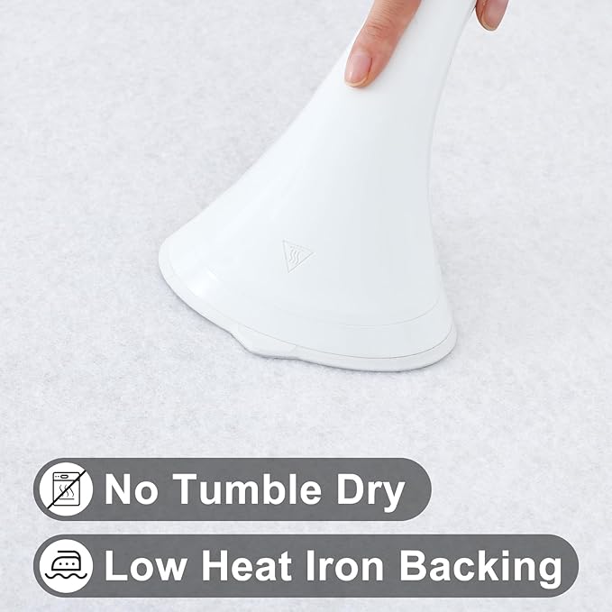 Smiry Rectangle Table Cloth Cover, Waterproof Elastic Fitted Picnic Tablecloth for 8 Foot Tables, Wipeable Flannel Backed Vinyl Tablecloths for Camping, Dining, Outdoor (White, 30" x 96")