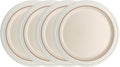 Denby - Heritage Atrium Dinner Plates Set of 4-10.8in Natural Style Ceramic Stoneware Tableware - Dishwasher & Microwave Safe - Scratch Resistant - Large Dinnerware, Lunch Plates For Everyday Use