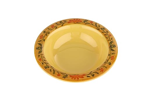 GET B-1611-VN Melamine Pasta Bowl with Wide Rim, 16 Ounce, Venetian (Set of 12)