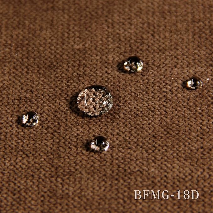 BALCONY & FALCON Rectangle Tablecloth Washable Wrinkle Resistant and Water Proof Table Cloth Decorative Linen Fabric Tablecloths for Dining Parties Kitchen Wedding and Outdoor Use (Brown, 57x85)