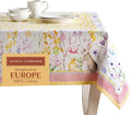 Maison d' Hermine Table Cloth Rectangle Table 100% Cotton 70 x 120 Inches Tablecloth Reusable Decorative for Dining Room Farmhouse Home Valentines Day Decorations Spring Summer - Easter Zest