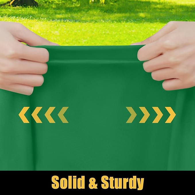 Smiry Rectangle Picnic Table Cloth, Waterproof Elastic Fitted Tablecloths for 4 Foot Tables, Washable Polyester Table Cover for Camping, Indoor and Outdoor (Hunter Green, 24"x48")
