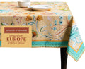 Maison d' Hermine Table Cloth Rectangle Table 100% Cotton 60 x 120 Inches Tablecloth Reusable Decorative for Dining Room Farmhouse Home Valentines Day Decorations Spring Summer - Luxury Loft - Peach