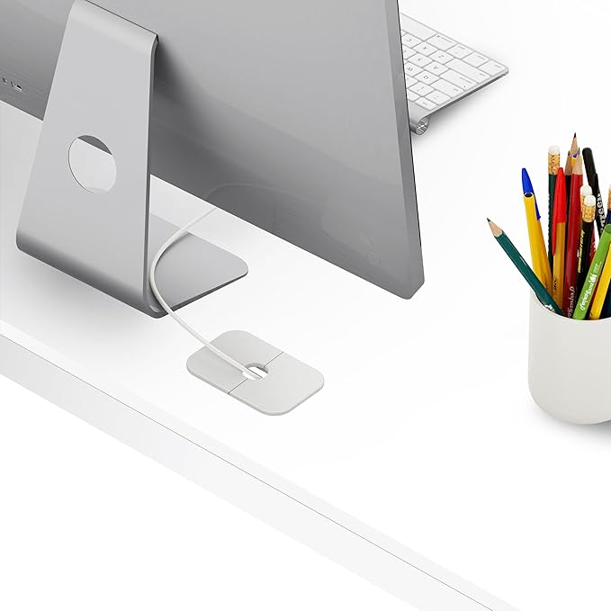 SHW 55-Inch Commercial-Grade Office Computer Desk, White