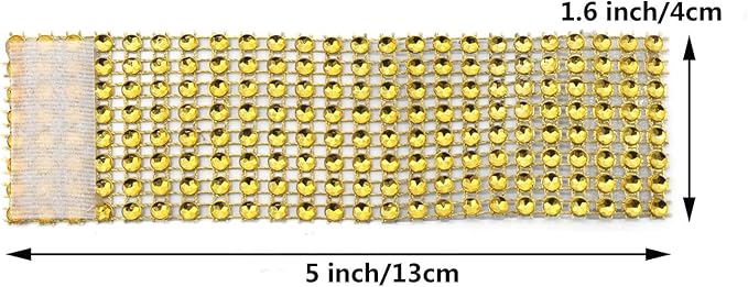 KPOSIYA Napkin Rings, Pack of 120 Rhinestone Napkin Rings Diamond Adornment for Place Settings, Wedding Receptions, Dinner or Holiday Parties, Family Gatherings (120, Gold)
