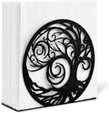 Napkin Holder for Table Metal Standing Napkin Holders for 5-inch Paper Napkins, Mail Bills Elegant Napkin Dispenser for Dining Room, Kitchen