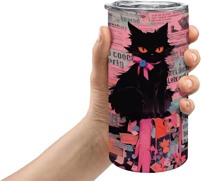 12 Pack 12 oz Sublimation Tumblers Blanks, 12oz Sublimation Tumbler Cups Blank Bulk, Straight Skinny Insulated Cup Stainless Steel Water Bottle with Lid and Straw for Craft DIY…