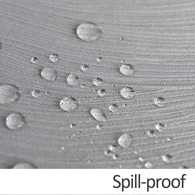 maxmill Jacquard Tablecloth Swirl Design Water Resistance Antiwrinkle Heavy Weight Soft Table Cloth for Buffet Banquet Parties Event Holiday Dinner Rectangle 60 x 84 Inch Light Gray