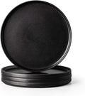 AmorArc Stoneware Dinner Plates Set of 4, 10.5 Inch Reactive Matte Glaze Ceramic Plates Set, Modern Dinnerware Dish set for Kitchen, Microwave, Dishwasher Safe, Scratch Resistant.