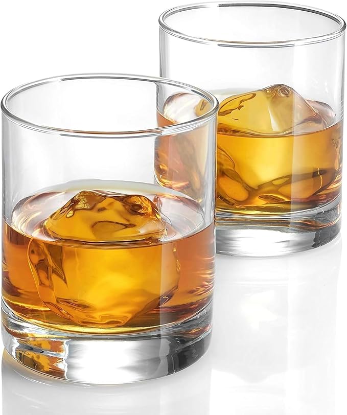 Bormioli Rocco Cortina Drinking Glasses, Set of 6-8.5 Oz Clear Tumblers for Water, Juice & Cocktails - Durable Everyday Drinkware for Home, Kitchen, Entertaining & Gifting