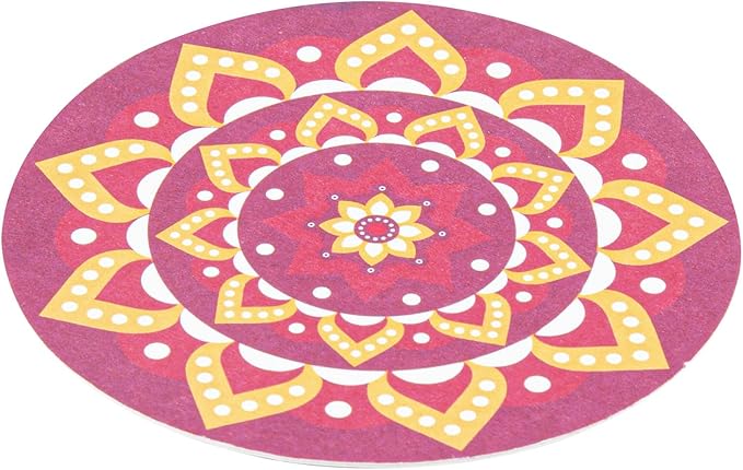 Restaurantware Super Absorbent Coasters 480 Case 4 Inch Assorted Paper Bar Coasters High-Density Pulpboard Beverage Coasters Moisture-Absorbing Durable Drink Coasters - Assorted Designs