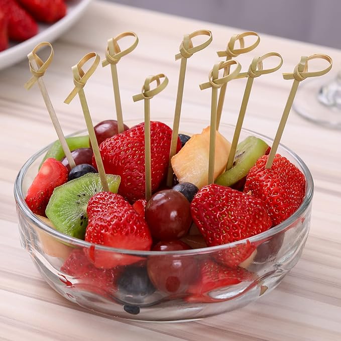 50 Pcs Charcuterie Cups with Skewers, 12 Oz Paper Snack Appetizer Cups with Cocktail Picks, French Fry Holder Brown Kraft , Disposable Popcorn Boxes Cones, Party Board Favor(50 ConeCups + 200 Sticks)