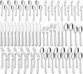 40 Piece Silverware Set For 8,Stainless Steel Flatware,Tableware Set Include Spoons/Forks/Knives,Yoehka Mirror Polished Cutlery/Utensil Set For Home Kitchen Restaurant Hotel,Dishwasher Safe