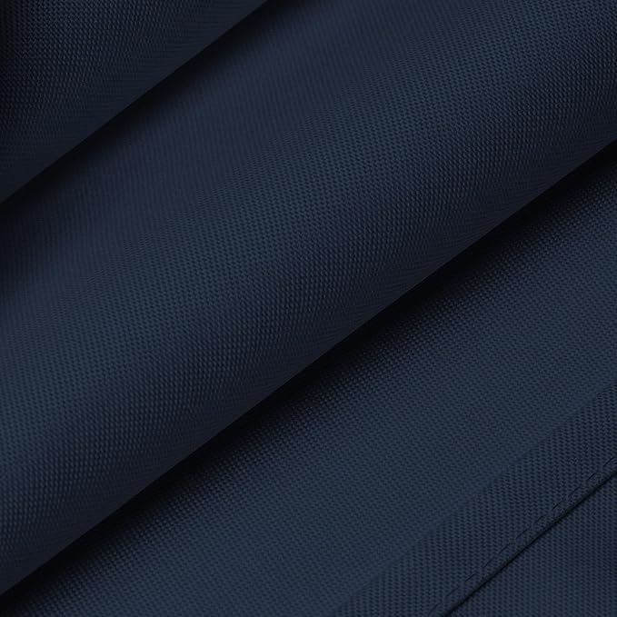Lann's Linens - 108" Round Premium Tablecloth for Wedding/Banquet/Restaurant - Polyester Fabric Table Cloth - Navy Blue