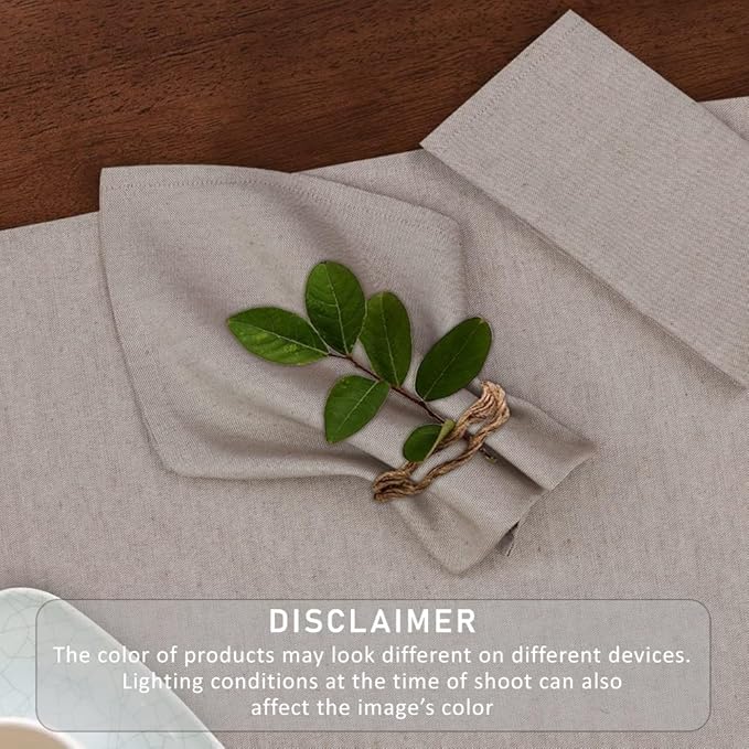 Ruvanti Cloth Napkins Set of 12, 18x18 Reusable Napkins Cloth Washable, Soft & Durable Table Napkin, Poly Cotton Fabric Dinner Napkins for Parties, Christmas, Thanksgiving, Weddings - Thunder