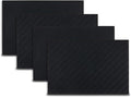 Placemats Set of 4 12" x 18" Heat-Resistant Table Mats for Dining Table Set for 4 Kitchen & Dining Room Decor Farmhouse, Boho, & Modern Style Easy to Clean, Durable & Stylish Table Decor