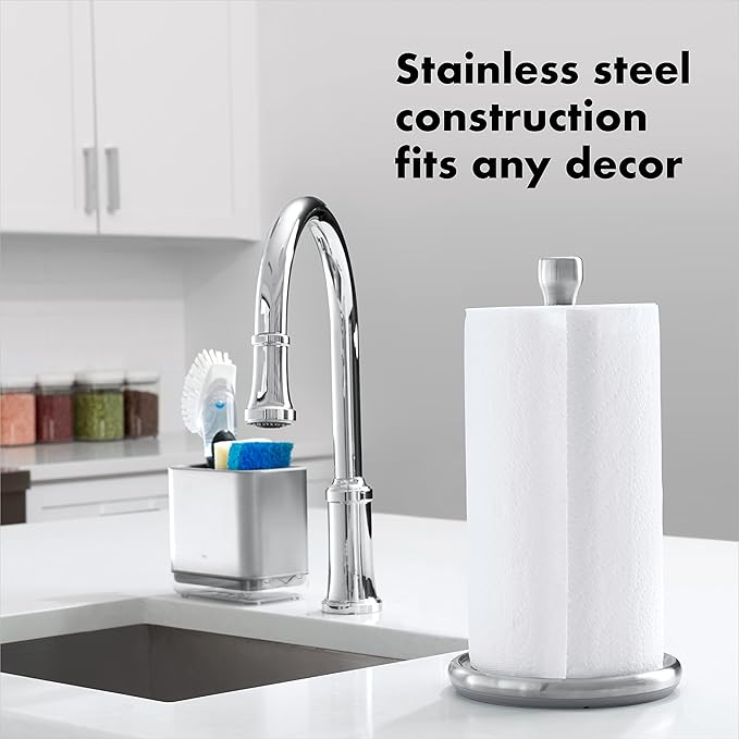 OXO Good Grips Steady Paper Towel Holder Countertop (Pack of 4)