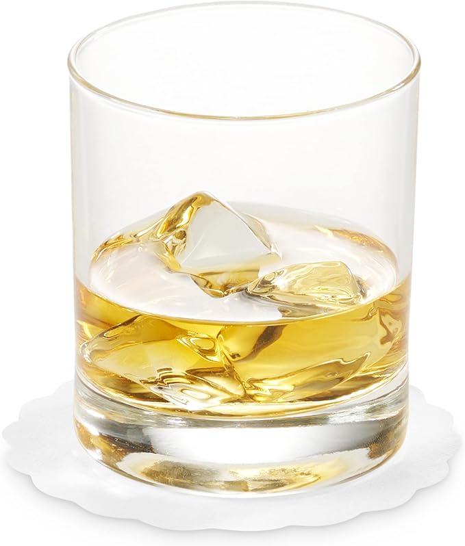 Disposable White Paper Coasters for Drinks, 3.5 Inch Round Coasters for Bar, Cocktail, Beverage, Wine Or Event, 500 Pack Bulk