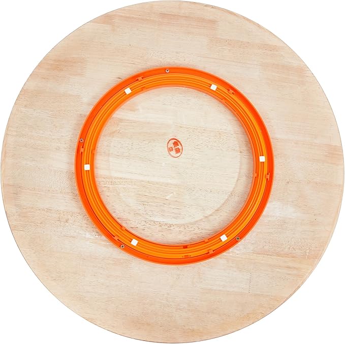 27.56'" Wood Lazy Susan for Table Top,Round Lazy Susan Organization,Extra Large Turntable Serving Tray for Dining Table, Pantry, Kitchen, Countertop, Cupboard,Home Decor, Walnut Wood