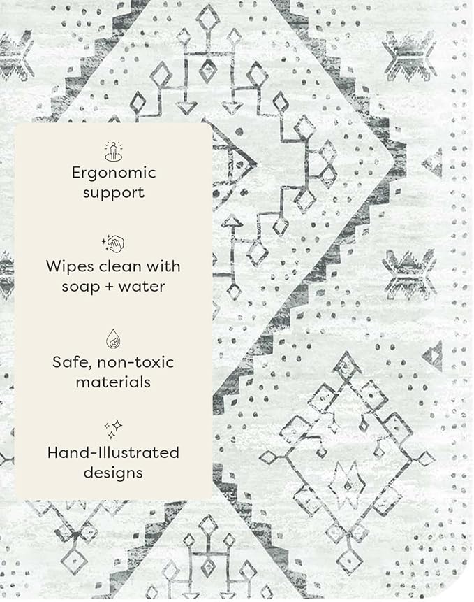 House of Noa Nama Standing Mat – Anti-Fatigue Cushioned Kitchen Mats for Floor | Ergonomic Bounce-Back Foam Kitchen Mats | Anti-Fatigue Mats for Kitchen & Standing | Ula Avalon | 30" x 72"