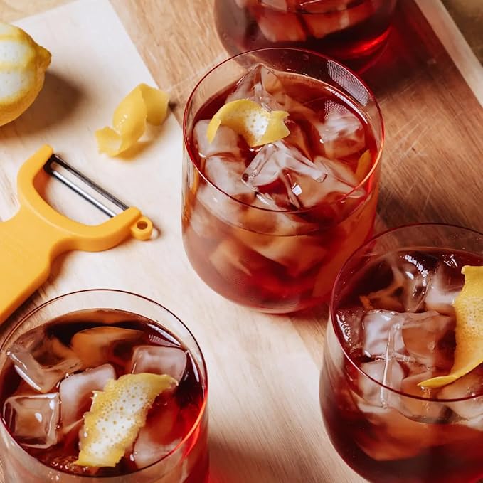 Made In Cookware - Drinking Glasses - 15 oz - Set of 4 - Made of Ultra-Durable Crystal - Crafted in Germany