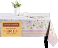 Maison d' Hermine Table Cloth Rectangle Table 100% Cotton 54 x 72 Inches Tablecloth Reusable Decorative for Dining Room Farmhouse Home Valentines Day Decorations Spring Summer - Magnolia Mornings