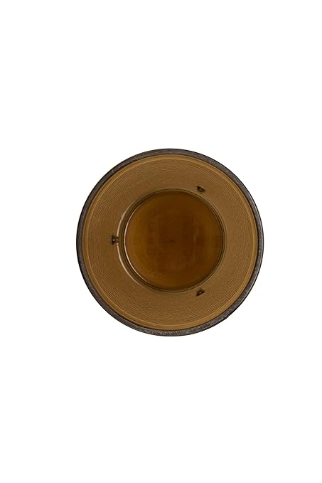G.E.T. Unbreakable Stackable Restaurant Plastic Tumbler / Cup (Set of 4) 8 Ounce Amber | For Restaurants and Home, Dishwasher Safe, BPA Free