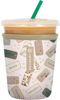 Sok It JavaSok Iced Coffee & Cold Soda Insulated Neoprene Cup Sleeve (Daily Intentions, Small: 16-20oz)