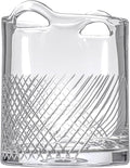Rolf Glass Bourbon Street Ice Bucket | Glass Champagne Ice Bucket | Lead-Free and Diamond-Wheel Engraved | Designed and Engraved in the USA