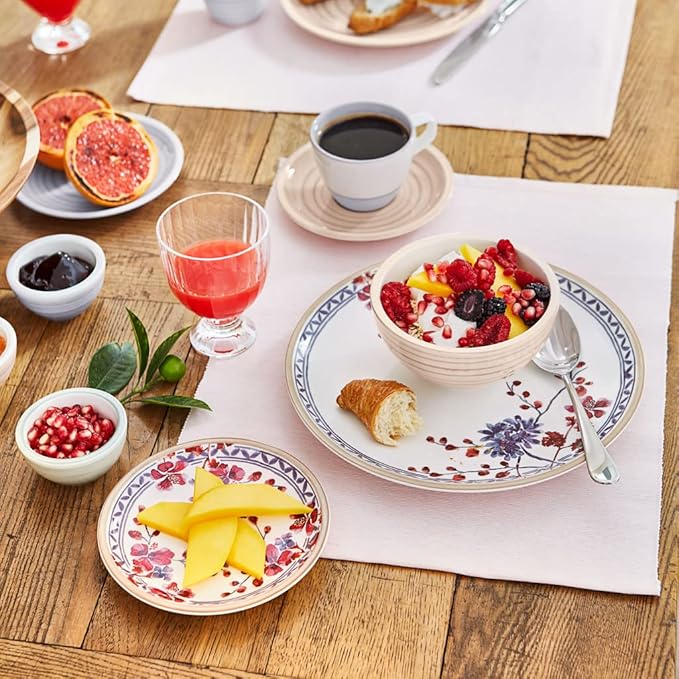 Villeroy & Boch Artesano Provencal Lavender Bread & Butter Plate, 6.25 in, Premium Porcelain, White/Multicolored