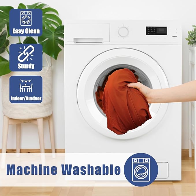 Round Spandex Tablecloth, Elastic Fitted Waterproof Tablecloths for 57"-68" Tables, Stretch Washable Picnic Table Cover for Camping, Dining, Indoor and Outdoor, Rust